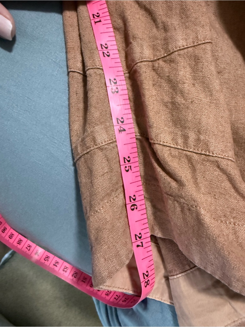 Free People Wide Leg Drawstring Pants in Rust - Picture 7 of 8